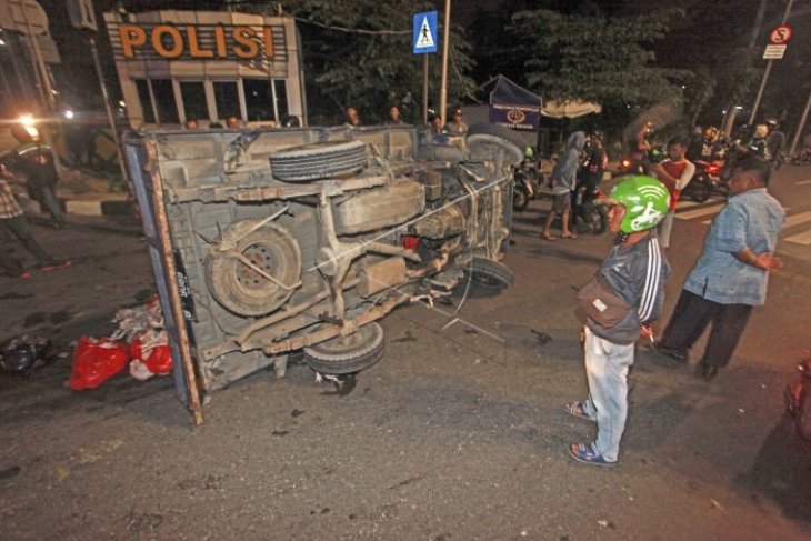 Kecelakaan akibat diduga pengendara mabuk