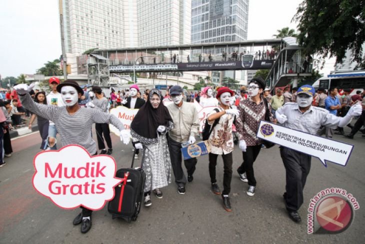 Sosialisasi Mudik Gratis