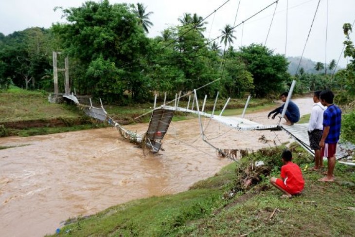 Dampak banjir di Kabupaten Gorontalo