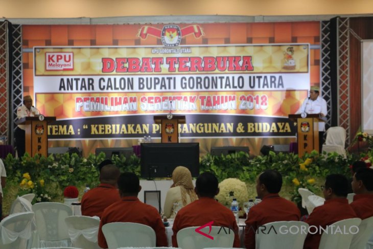 Foto - Debat Calon Bupati Gorontalo Utara