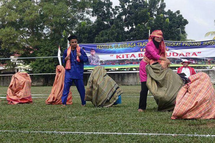 Jambi tuan rumah Festival Olahraga Tradisional tingkat nasional