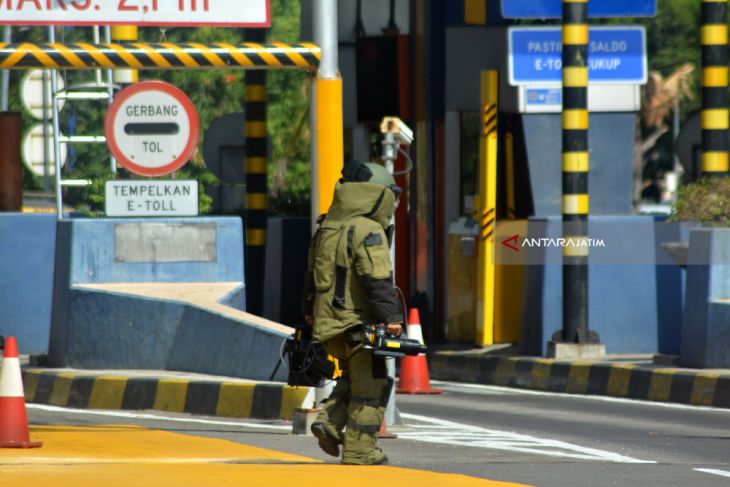 Peledakan Benda Mencurigakan di Tol SIdoarjo