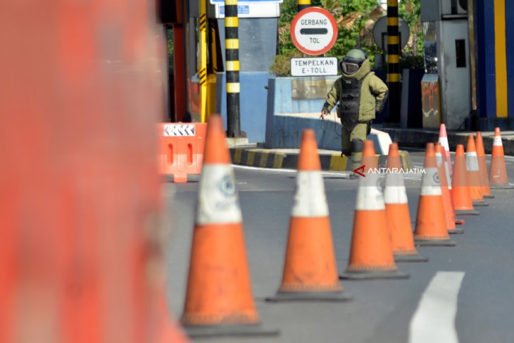 Peledakan Benda Mencurigakan di Tol SIdoarjo