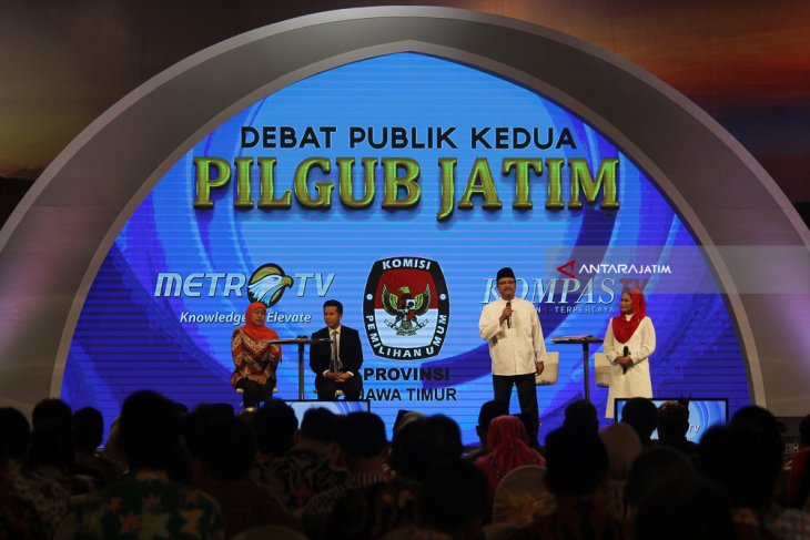 Debat Publik Kedua Pilgub Jawa Timur