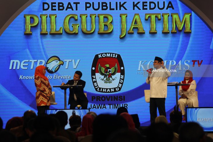 Debat Publik Kedua Pilgub Jawa Timur