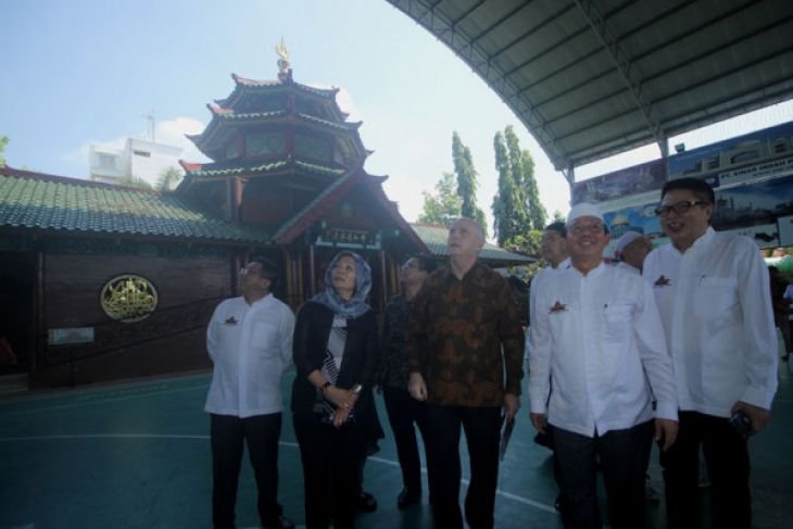 Dubes AS kunjungi Masjid Cheng Hoo
