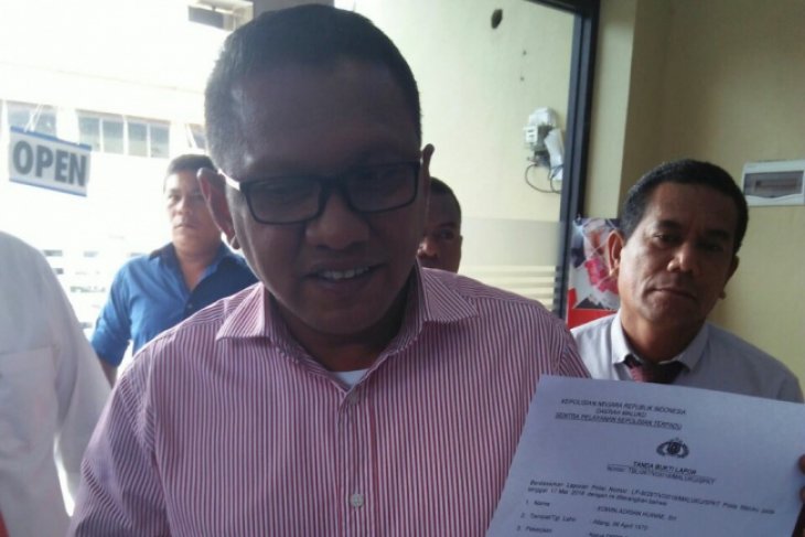 Wakil Ketua DPRD Maluku dilaporkan ke SPKT