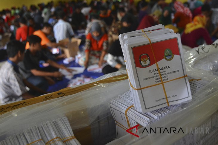 Pelipatan surat suara untuk Pilgub Jabar