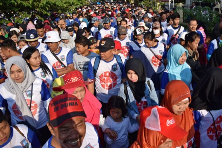 Peringatan hari buruh di ungaran