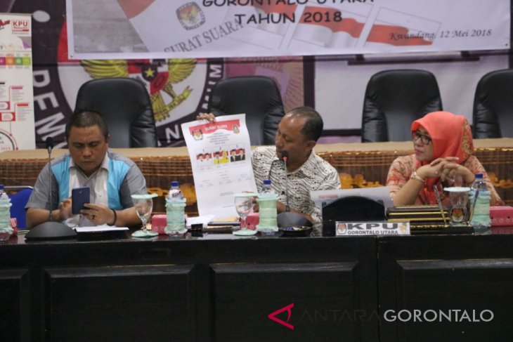 Validasi Surat Suara Pilkada Gorontalo Utara