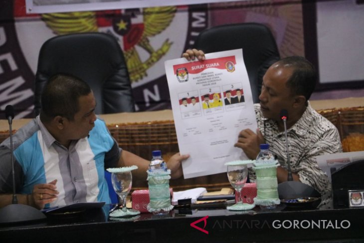 Validasi Surat Suara Pilkada Gorontalo Utara