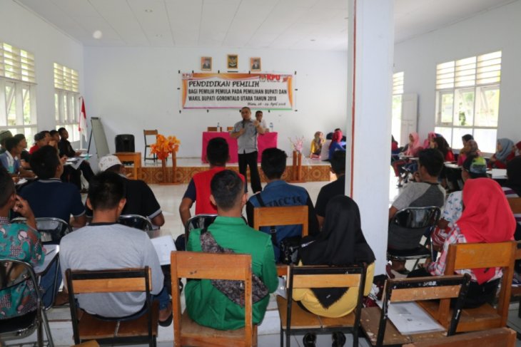 Sosialisasi Pemilih Pemula KPU Gorontalo Utara