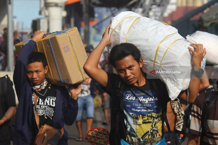 Arus Mudik Pelabuhan Tanjung Perak