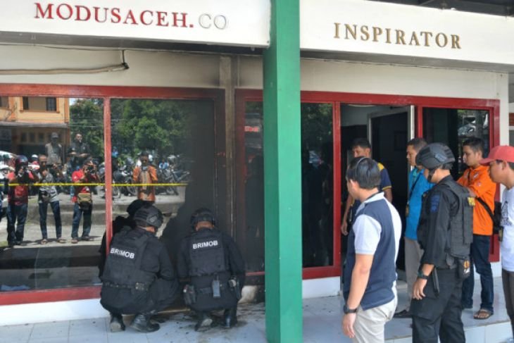 Bom meledak di kantor Modus Aceh