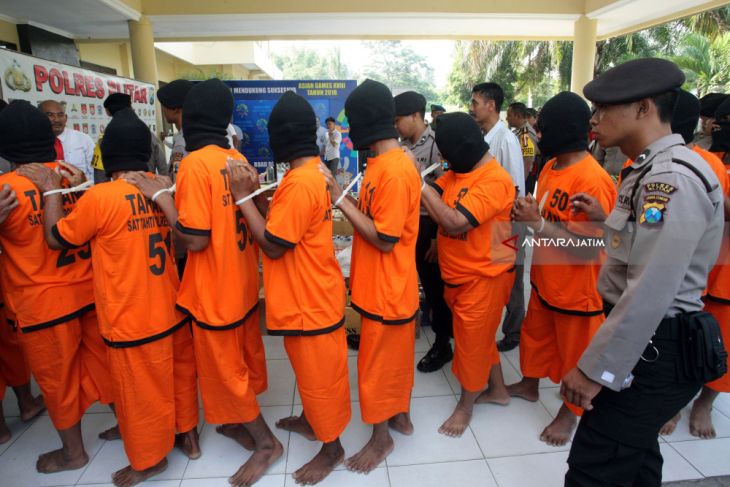 Hasil Ops Pekat Semeru Polres Blitar