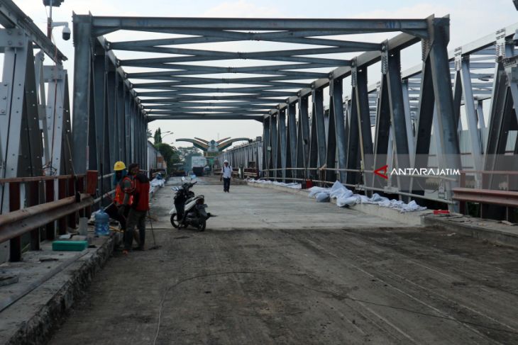 Jembatan Widang Selesai Diperbaiki