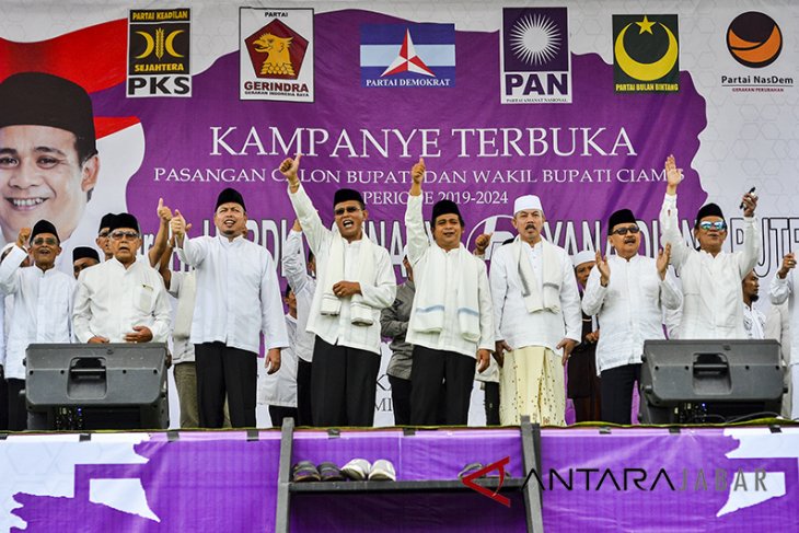 Kampanye terbuka Pilkada Ciamis