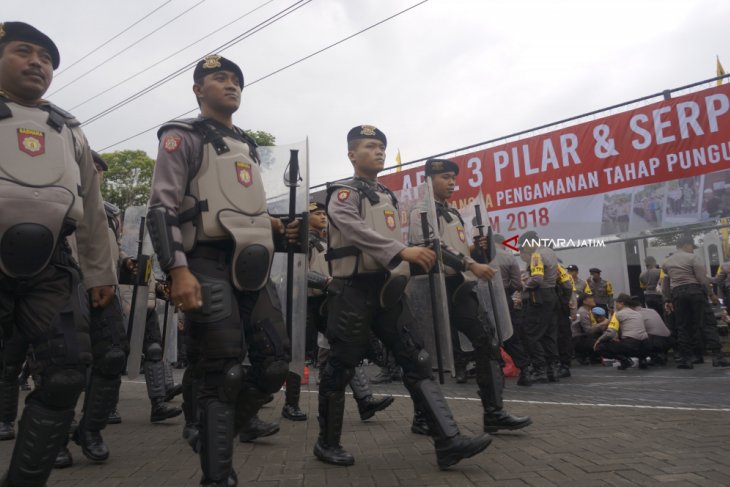 Pengamanan Pilkada Serentak Trenggalek