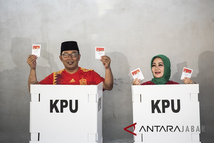 Ridwan Kamil gunakan hak pilih