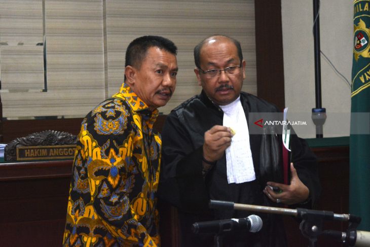 Sidang Perdana Bupati Jombang Nonaktif