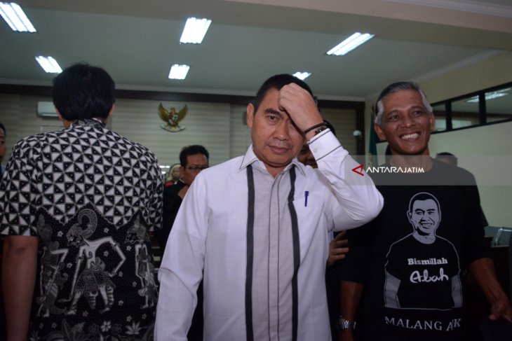 Sidang Perdana Wali Kota Malang Non Aktif