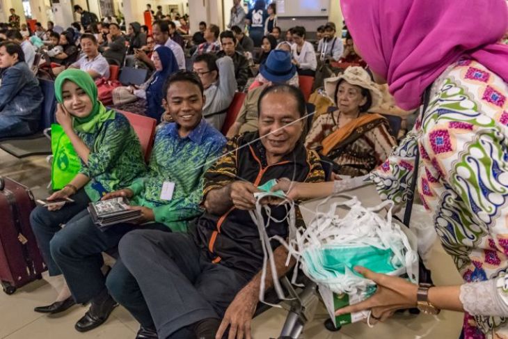Bandara tedampak abu Merapi