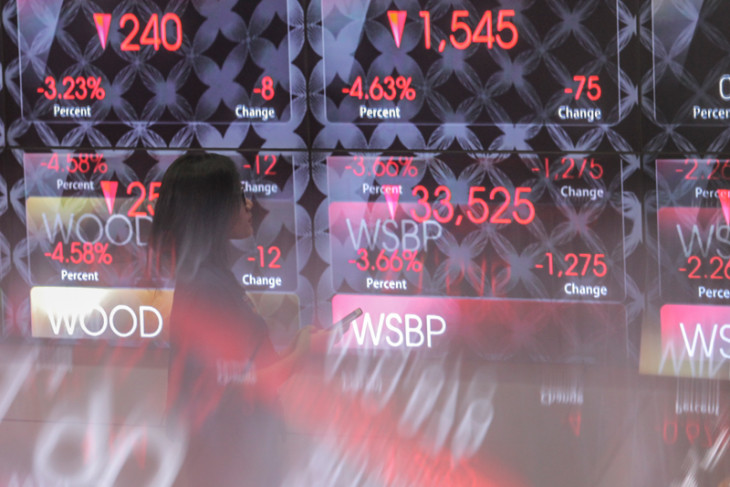 IHSG Kamis pagi melemah dipengaruhi sentimen perang dagang AS-China