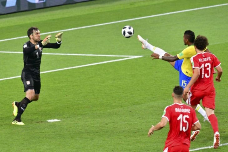 Brazil bertemu Meksiko, Swiss kontra Swedia