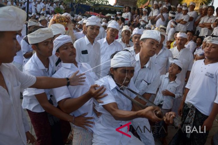 Tradisi Ngerebong di Bali