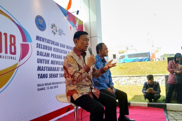 Wiranto: Ancaman narkoba instrumen 'proxy war'