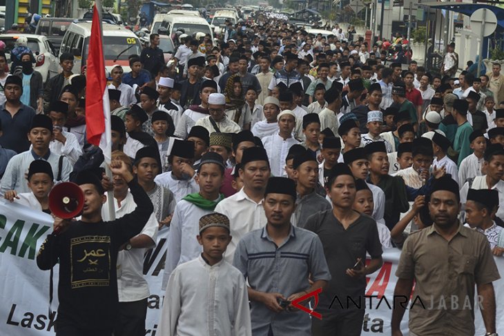 Aksi dukung cak Imin Capres