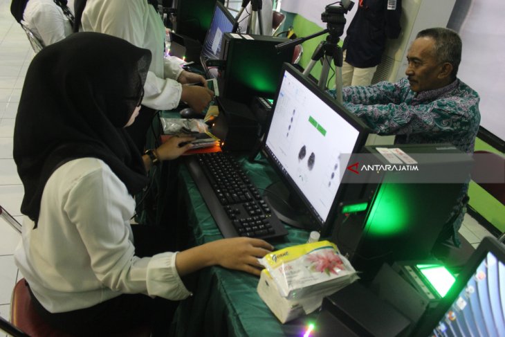 Pelayanan Pendaftaran Biometric Calon Haji