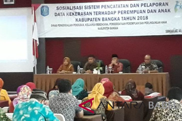 Pemkab Bangka sosialisasi pencegahan kekerasan terhadap perempuan dan anak