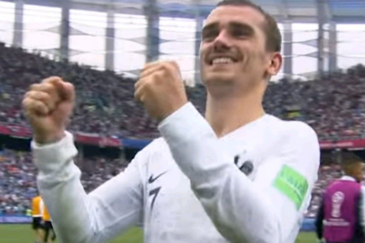 Prancis lolos ke semifinal setelah kalahkan Uruguay 2-0