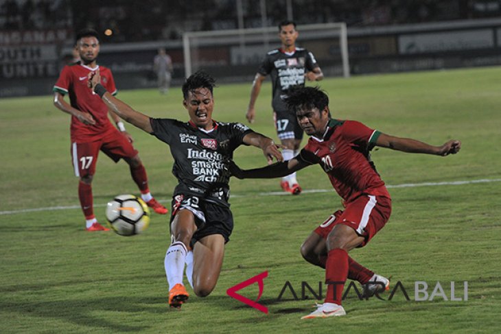 Timnas U-23 uji coba lawan Bali United