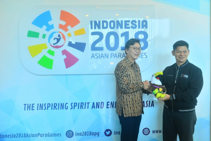 Asian para games torch paraded in Solo