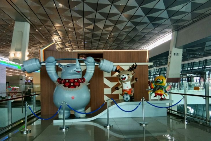 Asia Games - Bandara Soetta Didesain Meriah Sambut Asian Games - ANTARA ...