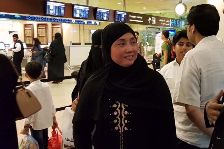 Indonesian freed from death penalty in Saudi returns to Indonesia