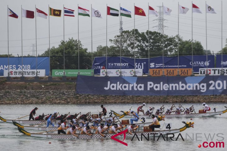 Asian Games (traditional boat race) - Chinese Taipei wins gold medal