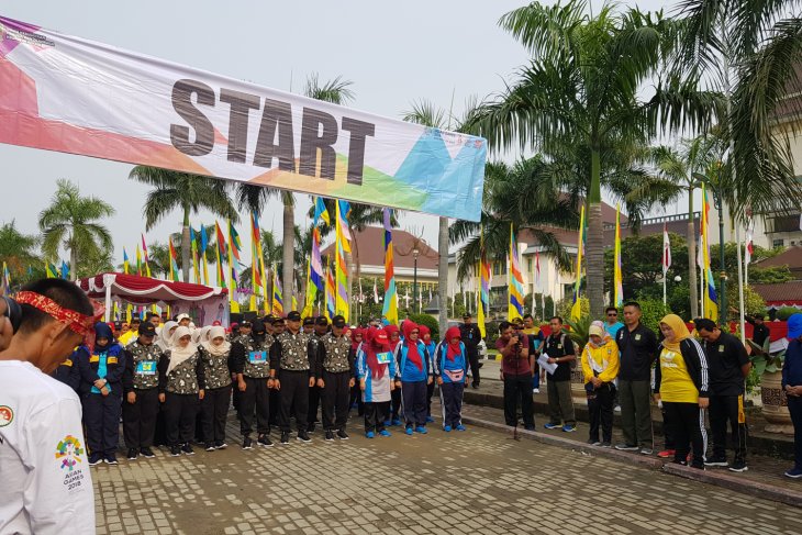 Gerak jalan sambut Hari Jadi Kabupaten Bekasi (Video)