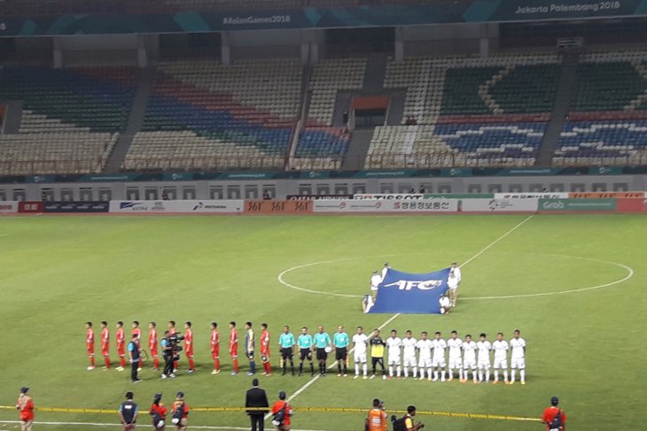 Korea Utara imbang 1-1 lawan Myanmar
