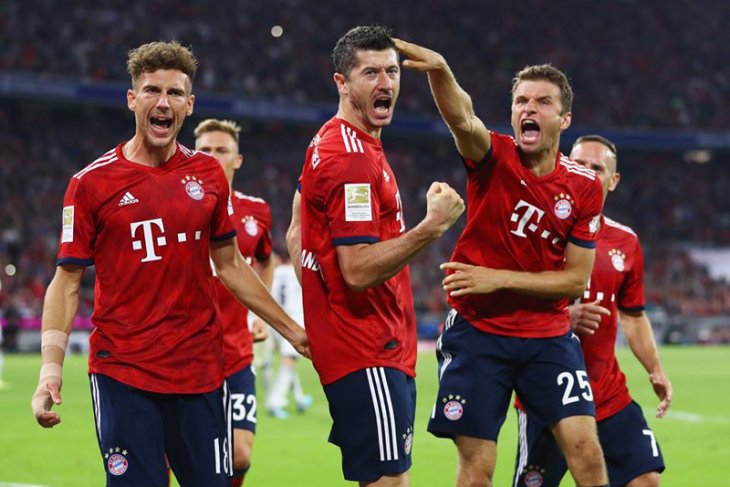 Bayern tempel Dortmund di puncak berkat kemenangan atas Hertha