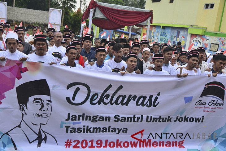 Deklarasi jaringan santri untuk Jokowi