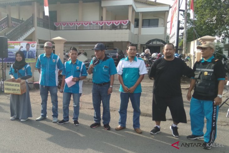 KNPI HST kampanyekan anti hoax dan baksos