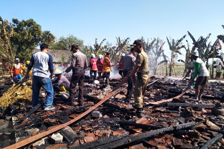 Kerugian Kebakaran di Bojonegoro Rp3,9 Miliar