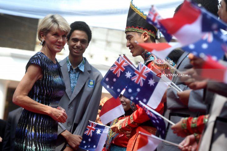 Kunjungan Menlu Australia di Surabaya