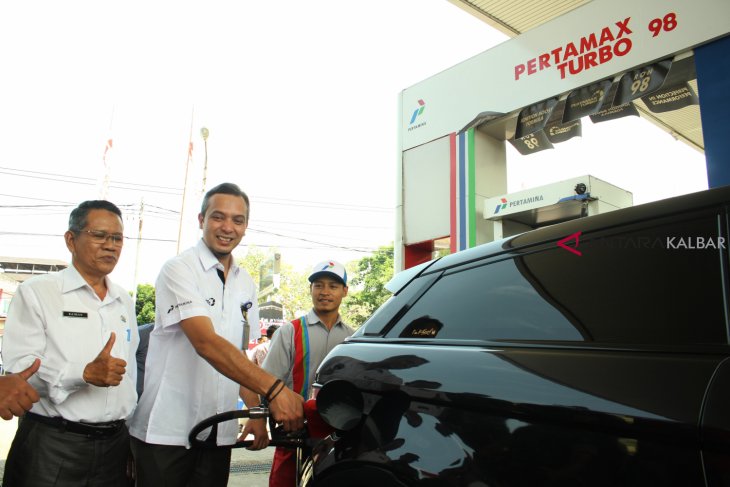 Peluncuran Pertamax Turbo di Kalimantan