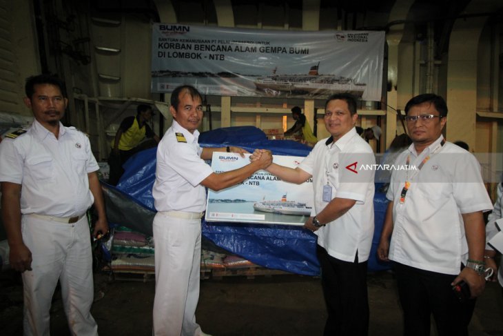 Pengiriman Bantuan Gempa Lombok