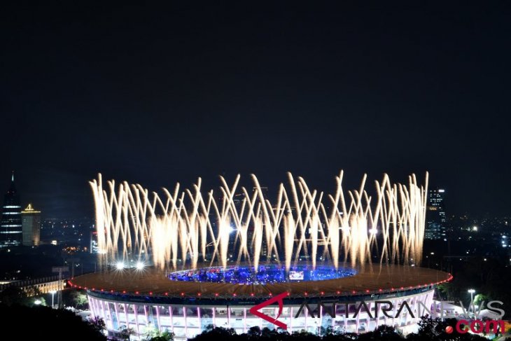 Pesta Kembang Api Asian Games 2018