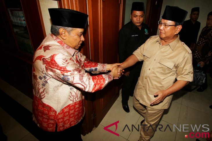 Prabowo Mengunjungi PBNU